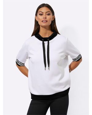 Creation L T-Shirt Kurzarmshirt - Weiß