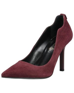 Nero Giardini Pumps Veloursleder High-Heel-Pumps - Braun