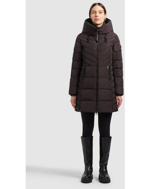 Khujo Steppmantel Corpy - Schwarz