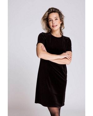 Zhrill Minikleid Zhcitra Velvet - Schwarz