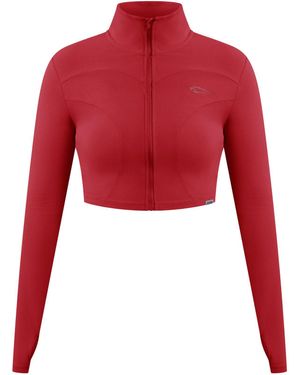 Smilodox Outdoorjacke Brianna - Rot