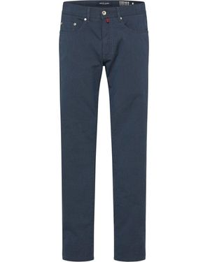 Pierre Cardin 5-Pocket-Jeans LYON navy grey figured 30917 4776.65 - Blau