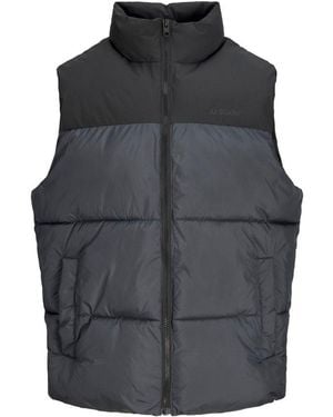 Jack & Jones Steppweste Jjraze Bodywarmer Kunstfaser, Regular Fit - Grau