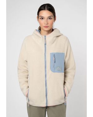 Sublevel Teddy Fleecejacke - Natur