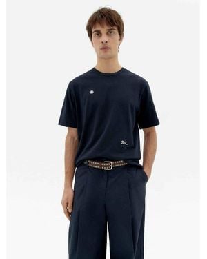 Thinking Mu Solsol Zach T-Shirt - Blau