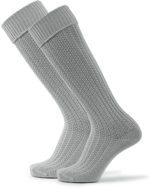 Stockerpoint Lange Trachtensocken 1er Pack (Modell: OC-Markus) (1-Paar) - Grau