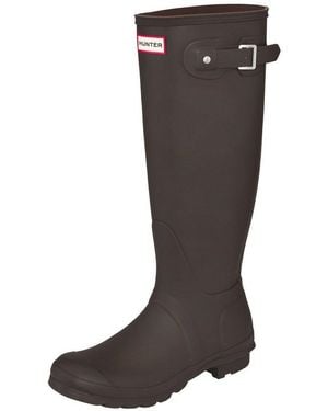 HUNTER Original Tall Gummistiefel Wasserdicht - Schwarz