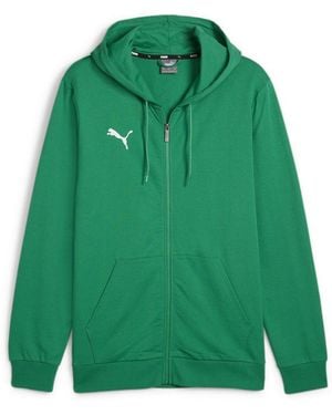 PUMA Hoodie Teamgoal Casualongsleeve Hooded Jacket - Grün