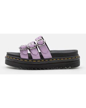 Dr. Martens Blaire Slide Nappa Sandale - Lila
