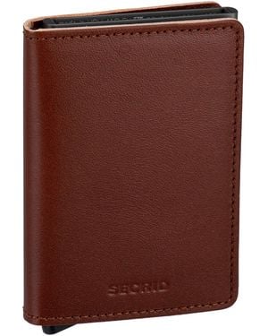Secrid Geldbörse Slimwallet Texano - Braun