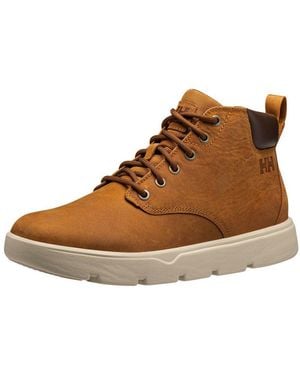 Helly Hansen Pinehurst Leather Schnürboots Wasserdichtes Leder,Warm,Winterschuhe - Braun