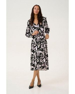 Kaffe Blusenkleid Kleid Kalura - Mehrfarbig
