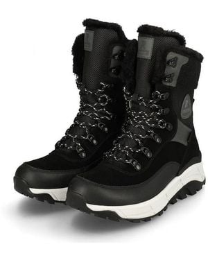 Rieker Evolution W0066-00 (Stiefel Mit Seitlichen Reissverschluss Und) Winterstiefel - Schwarz