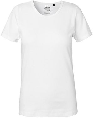 Neutral Rundhalsshirt Interlock T-Shirt / 100% Fairtrade Baumwolle - Weiß