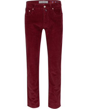 Pierre Cardin 5-Pocket-Jeans LYON TAPERED windsor wine 34540 3006.4307 - Rot