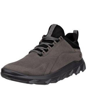 Ecco Mx Low Lea (Nubukleder) Herren Sneaker - Schwarz