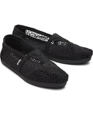 TOMS Espadrille - Schwarz