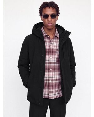 Jack & Jones Parka Jjekeen Parka Aw26 Sn Kunstfaser, Regular Fit - Schwarz