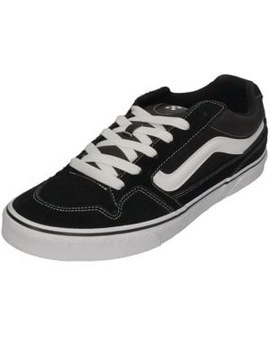 Vans Caldrone Suede Mesh Skateschuh - Schwarz
