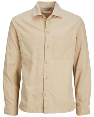 Jack & Jones Langarmhemd - Natur