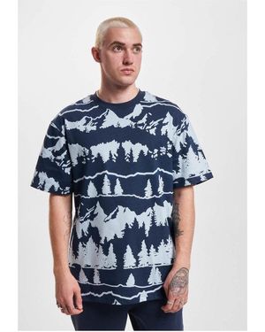 Just Rhyse Snow T-Shirt - Blau