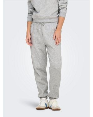 ONLY Sweathose Onlsweat Pants Swt - Grau
