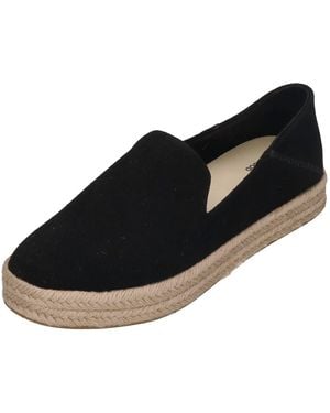 TOMS Carolina Espadrille Suede - Schwarz