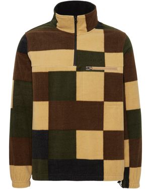 Solid Troyer SDNOBERT gemütliche Halfzip Fleecejacke - Schwarz