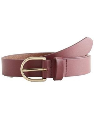 Next Ledergürtel Regular Fit Ledergürtel (1-St) - Lila