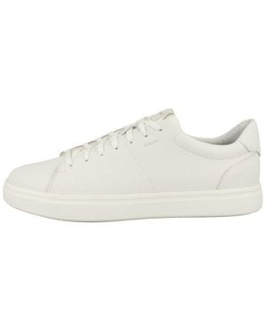 Geox U Baltmoore Herren Sneaker Turnschuhe, Sportschuhe, Freizeitschuhe, Halbschuhe, Schnürschuhe - Weiß