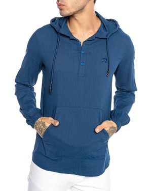 Redbridge Langarmshirt mit Kapuze - Blau