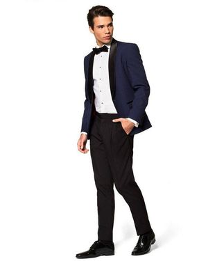 Opposuits Anzug Tuxedo Midnight Kostüm Smoking Anzug Oberstylisches Smoking Anzug - Blau
