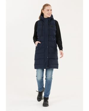 WEATHER REPORT Steppweste Chief mit langem Schnitt - Blau