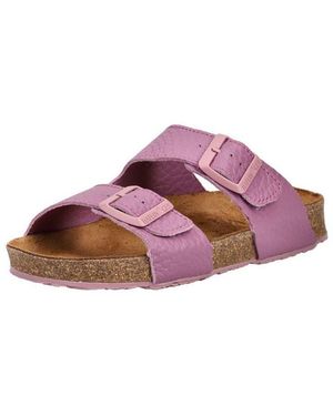 Haflinger Hausschuhe Leder Hausschuh - Pink