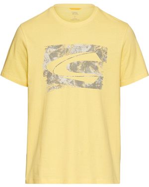 Camel Active Kurzarmshirt - Gelb