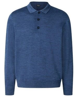 Maerz Strickpullover 490700 Strickpullover Herren Bekleidung - Blau