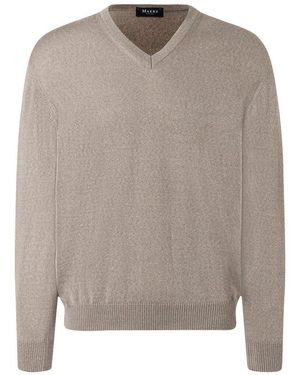 Maerz Strickpullover 490400 Strickpullover Herren Bekleidung - Grau
