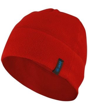 JAKÒ Strickmütze 1224 Fleecemütze - Rot