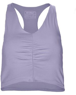 Killtec Funktionstop Kos 170 Wmn Tp Atmungsaktiv, Schnelltrocknend, Comfort-Stretch, Herausnehmbare Pads - Lila