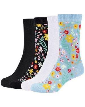 S.oliver Socken (4-Paar) - Weiß
