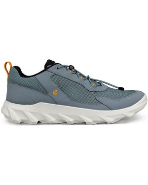 Ecco Mx Herren Halbschuhe Sneaker Schnürschuhe Freizeitschuh 820264 56013 Schnürschuh Komfort - Blau