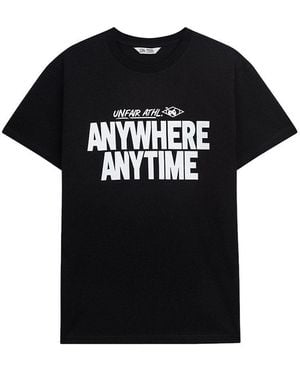 UNFAIR ATHLETICS T-Shirt Anywhere Anytime - Schwarz