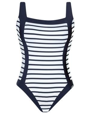 Sunflair Badeanzug Basic (1-St) Badeanzug - Blau