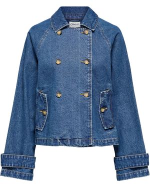 ONLY Jeansjacke - Blau