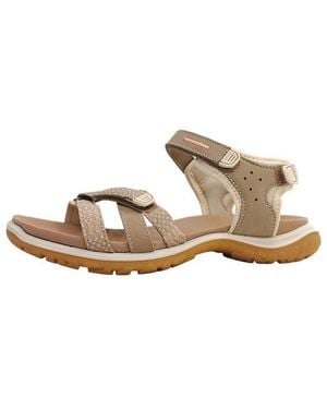 Ecco Offroad Roam Lea Tex Sandale - Mettallic