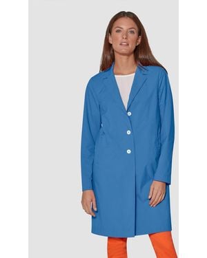 Madeleine Kurzmantel Leichte Sommerjacke - Blau