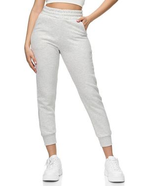 REPUBLIX Jogginghose Lyla Damen Jogger Sporthose Jogging Sweat Pants - Grau