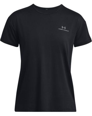Under Armour ® T-Shirt UA Rush Energy Short Sleeve 2.0 - Schwarz