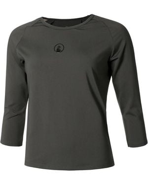 Quiet Please Sparkle Stripe Longsleeve - Grau