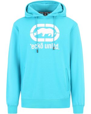 Ecko' Unltd . Sweatshirt Base Hoody (1-tlg) - Blau